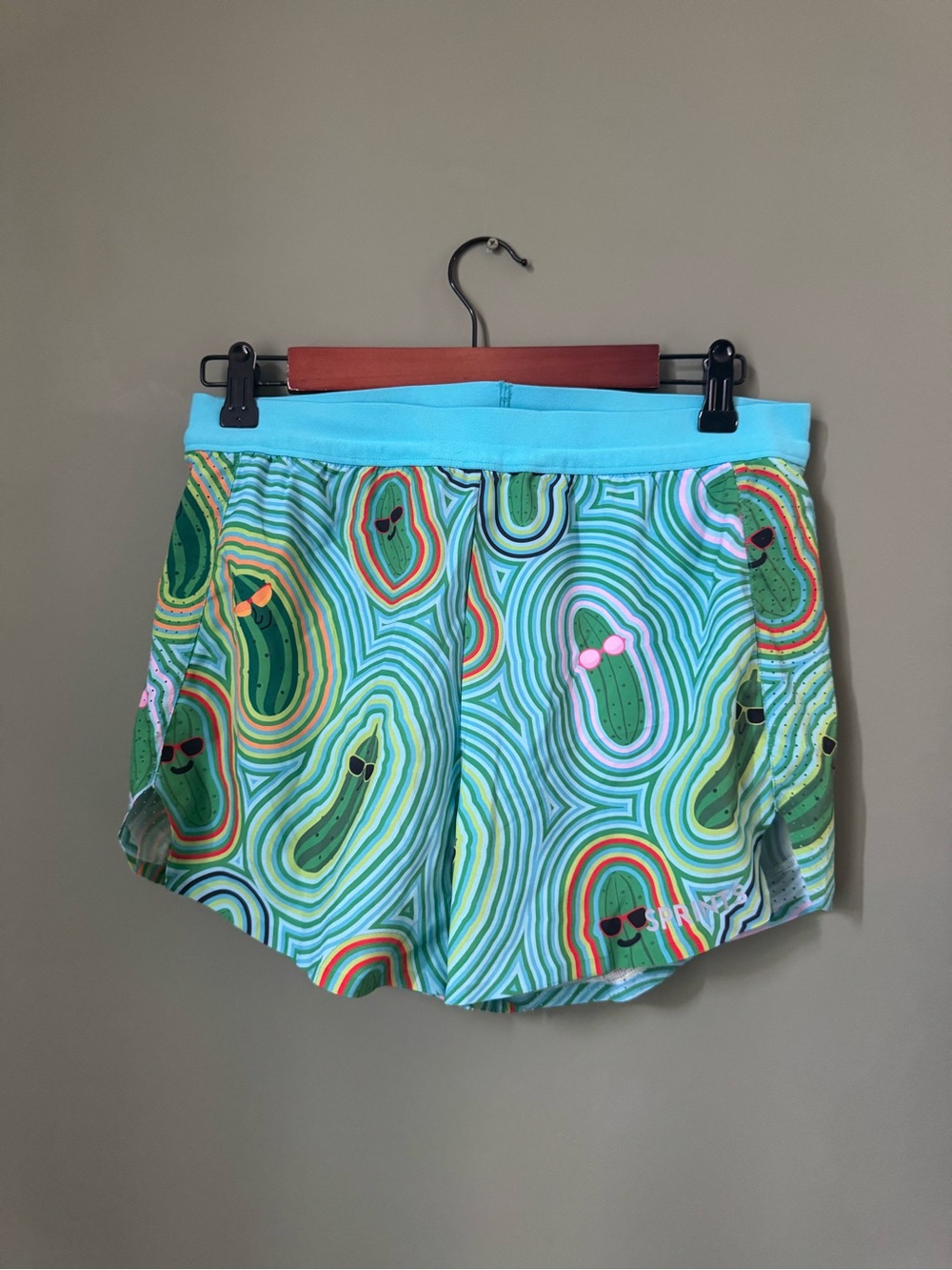 Sprints 4” Running Shorts - Pickle Power